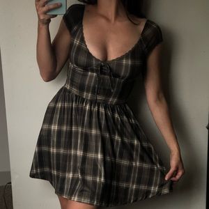 Plaid dress